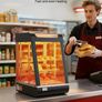 3 Tier Commercial Food Warmer Display, 800W Food Display Warmer with LED Light, Top Storage and Adjustable Shelves Image 2