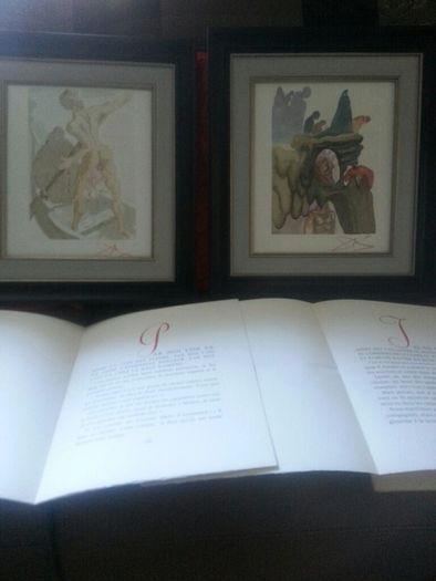 Salvidore dali signed art