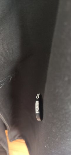 Jack & Jones Premium Collection Max Black Double Breasted Jacket Coat Size L