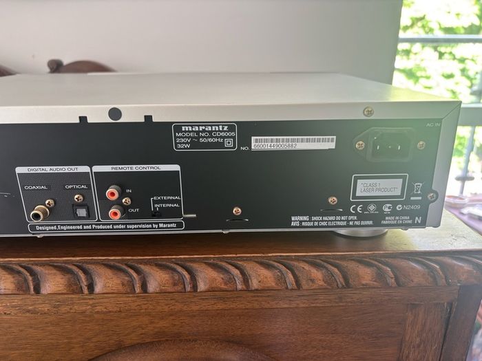 Marantz CD6005 Stereo CD Player