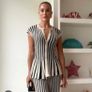 Zara striped knit top uk 10 bnwt Image 8