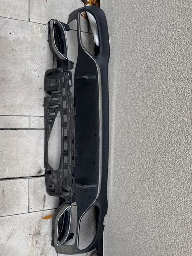 Mercedes E-class W213 rear diffuser amg line