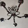 Modern 5 Arm Chrome Ceiling Light Chandelier Pendant Fitting Image 4