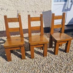 Solid pine Dining chairs