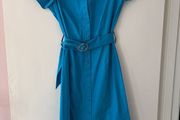 Tahari cotton shirt dress