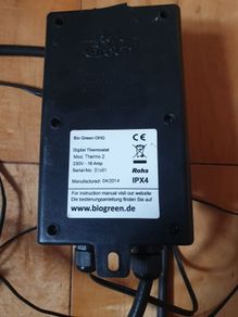 Biogreen Thermo 2 Thermostat and 12 metre Soil Warming Cable