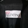 Red Valentino Frayed Bow Detail Wool Coat UK 8 Image 5