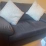 Dark Grey 2 seater sofa Image 2