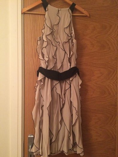 Coast Dress - Nude & Black