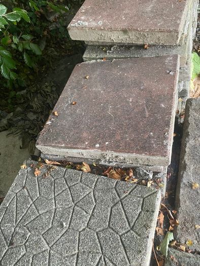 Patio slabs