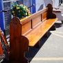 Victorian Church Pew / Chapel Bench Image 2