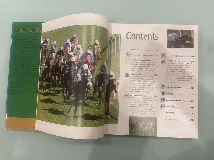 The Complete Encyclopedia of Horse Racing - Hardback