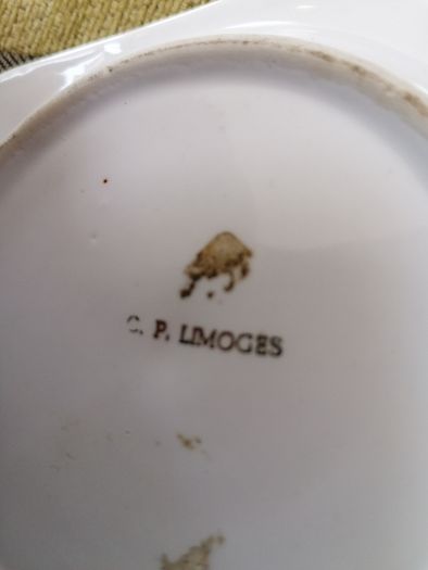 Two vintage French ashtrays