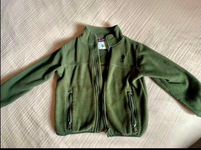 U.S.Polo Assn green boys gilet size 5-6 years old