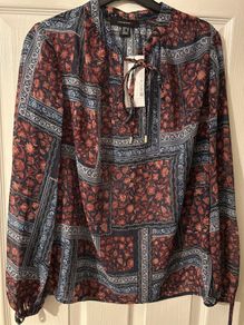 Printed Chiffon Blouse