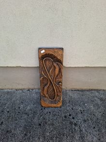 Fish decorative wood board postage possible