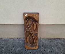 Fish decorative wood board postage possible