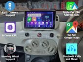 Premium Carplay Fiat 500 Android Auto Radio