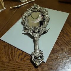Beautiful hand mirror