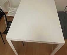 IKEA Vihals Dining Table - White, 125 x 74 cm