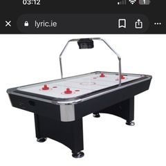 air hockey table