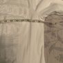 White full zip up blouse/ jacket. Size 12 Image 7