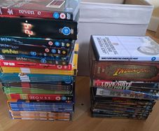 Large DVD Job Lot Films & TV Box Sets Harry Potter, House, Bond, Indiana Jones & More