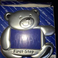 First Step baby photo frame