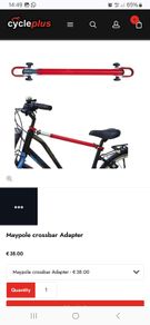 Maypole Bicycle Crossbar Attachment