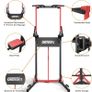 Power Tower Pull Up Bar Station&Assistance Machine,Multi-Function Adjustable Height Foldable Dip Station for Home Gym Workout, Heavy Duty Strength Training Fitness Equipment 360/400/600LBS Image 7
