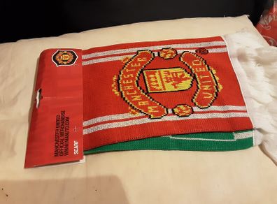 New old stock man united scarfs,  original packaging
