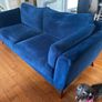 3 Seater Velvet Sofa Image 6