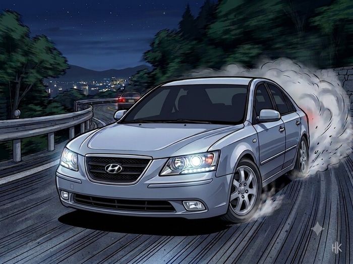 Hyundai Sonata NF 2009 For Parts
