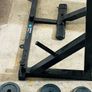 100kg Cast Iron Weights Rack Bench Barbell Dumls Image 9