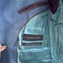 Zara Man Suits Collection Tailored Blue Textured Blazer Jacket Size EU 54 USA 44 Image 6