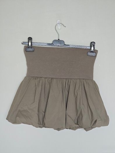 Pull&Bear Strapless Bubble Mini Skirt