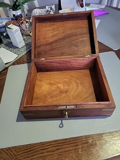 vintage rosewood box