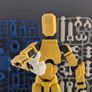 3D Printed Dummy 13  Poseable Figure Image 10