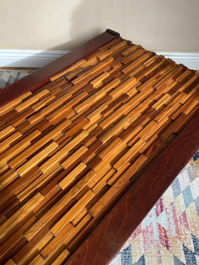 Vintage 70s Percival Lafer Coffee Table, Brazil, Exotic Wood