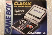 Nintendo Gameboy Advance SP NES Classic boxed usa GBA game boy