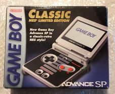 Nintendo Gameboy Advance SP NES Classic boxed usa GBA game boy