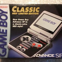 Nintendo Gameboy Advance SP NES Classic boxed usa GBA game boy