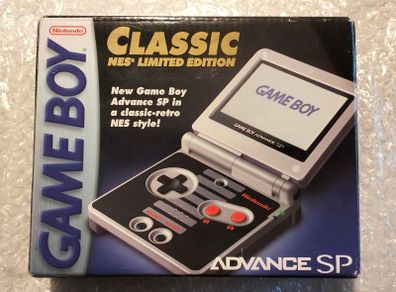Nintendo Gameboy Advance SP NES Classic boxed usa GBA game boy