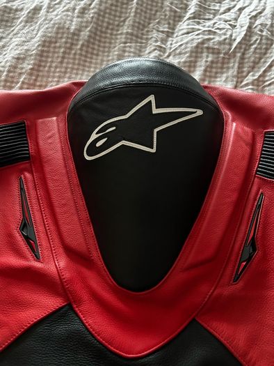 Alpinestars leather motorbike jacket