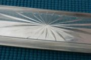 Antique Silver Plated and Glass Victorian Box