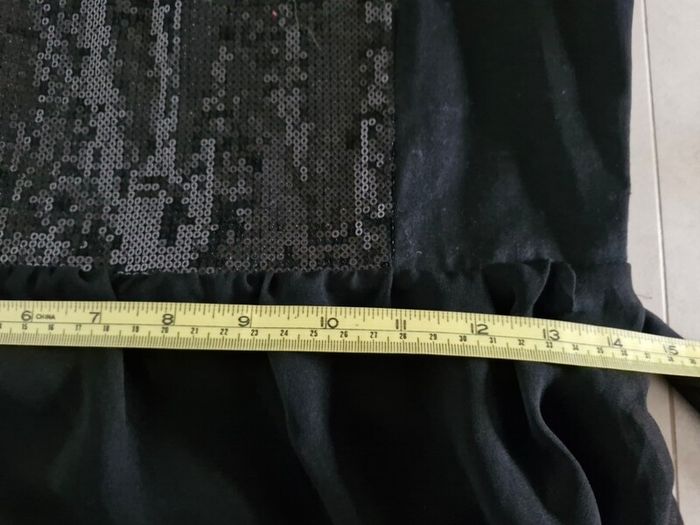 House Mini Dress / Long top black size M/L