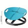 1 Durable Plastic Rotating Sensory Chair - Blue Oval Eggshell Design, Training and Rehabilitation Equipment, Suitable for Training Centers, Home Use, Balance and Focus Enhancement, Exercise Chair, Christmas Gift, Birthday Present Image 2
