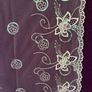 Passigatti Scarf/Wrap with Embroidery and Sequin Detailing Image 3