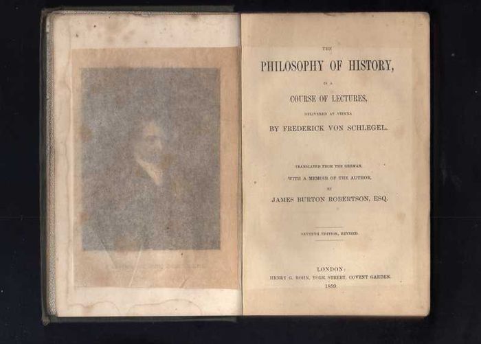 The Philosophy Of History - Federick Von Schlegel.
