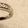9ct diamond ring size M Image 6